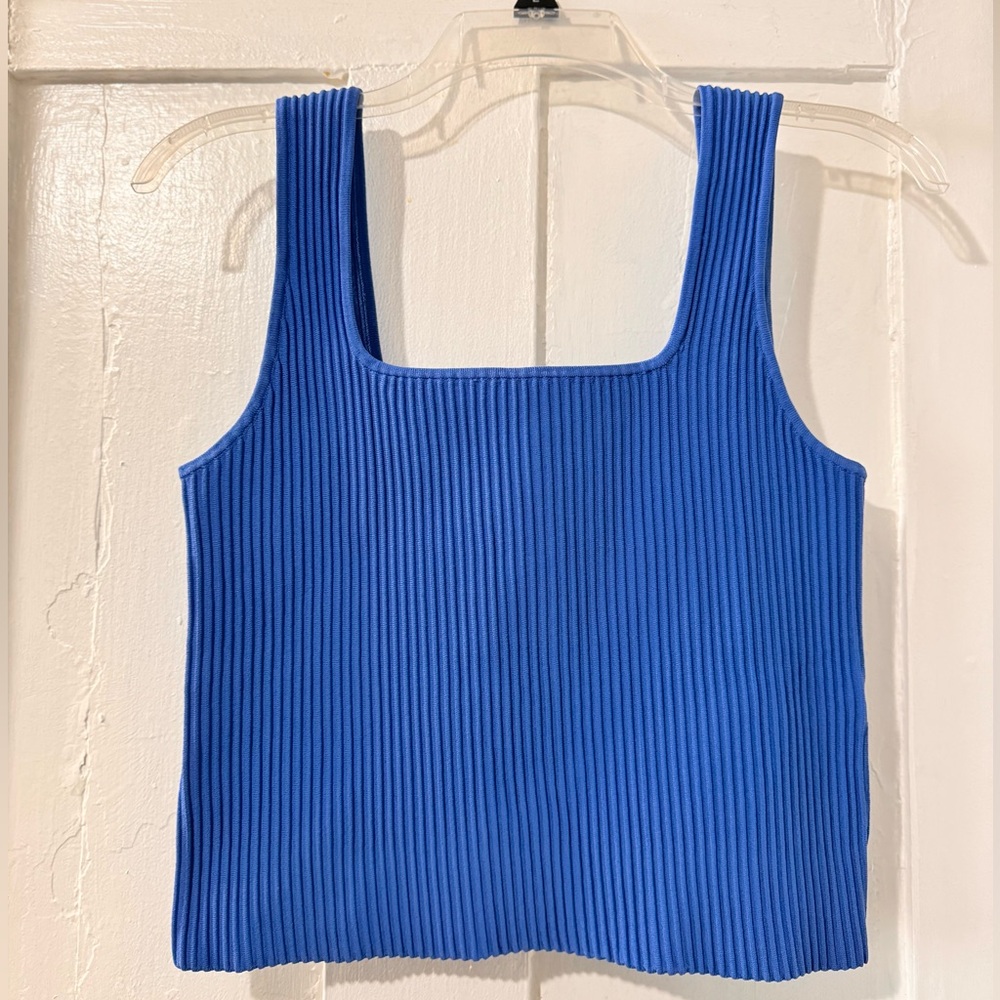 Madewell NWT Ottoman Knit Sweater Tank – Size Large - Picture 4 of 8